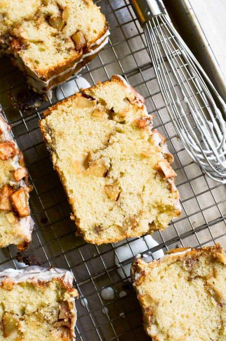 Easy Apple Fritter Bread