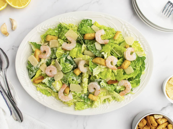 Shrimp Caesar Salad