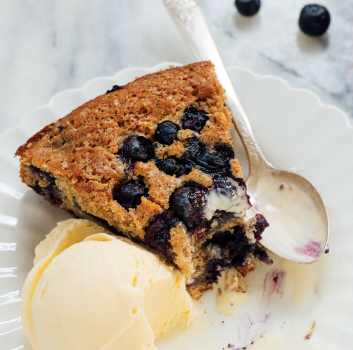 Simple Blueberry Cake