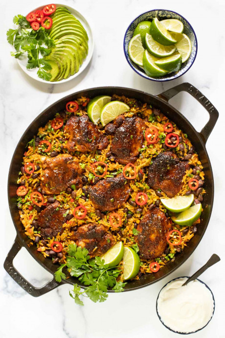 One-Pot Mexican Chicken and Rice