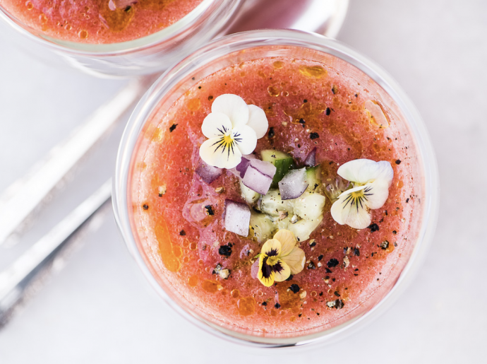 Easy Tomato Gazpacho Recipe