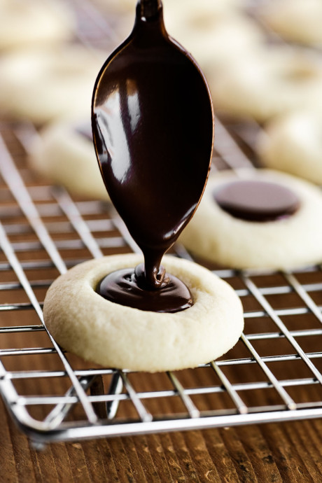 Best Chocolate Thumbprint Cookies