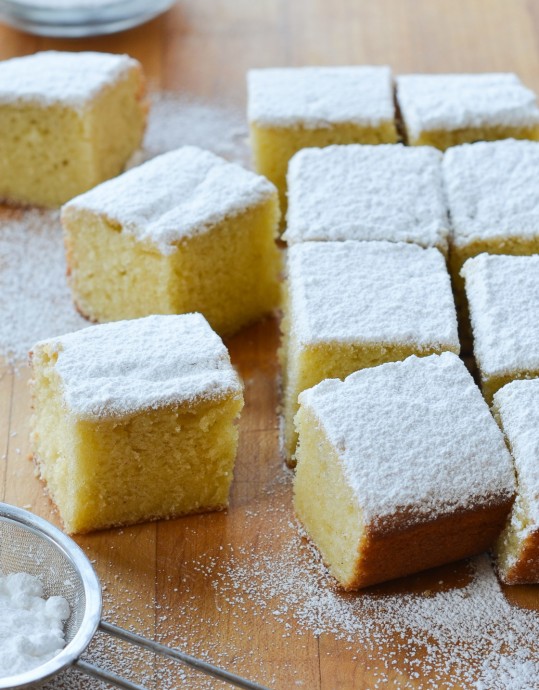 Powdered Donut Cake