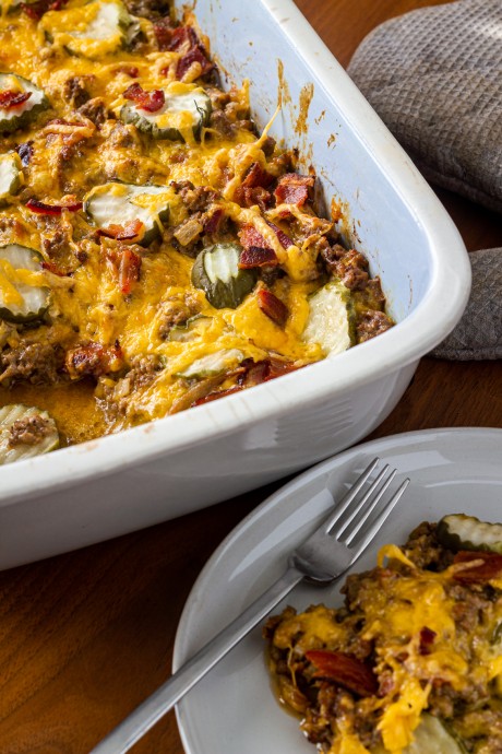 Cheesy Hamburger Bake