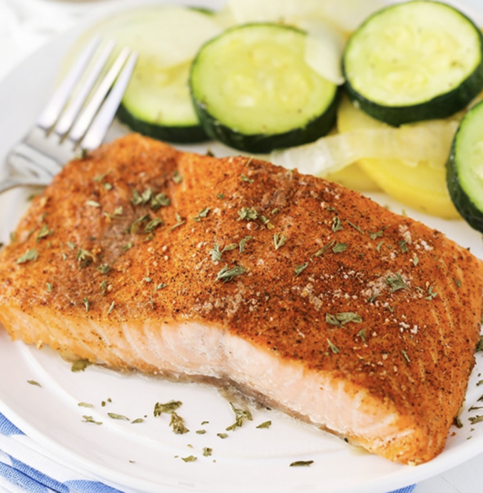 Easy Creole Salmon