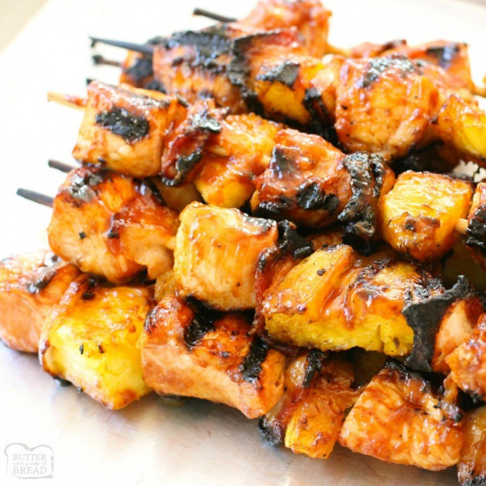 BBQ Chicken Kabobs