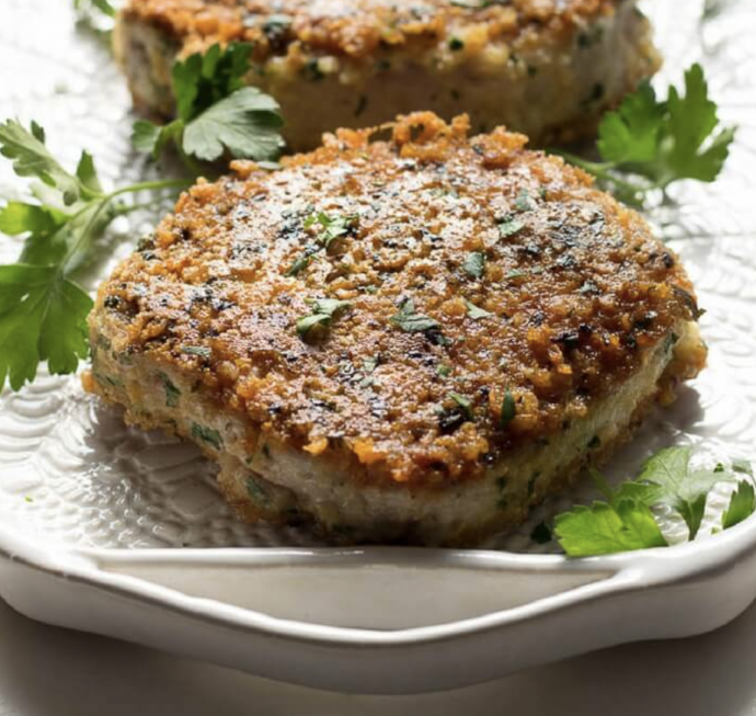 Parmesan Crusted Pork Chops