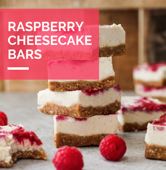 Raspberry Cheesecake Bars