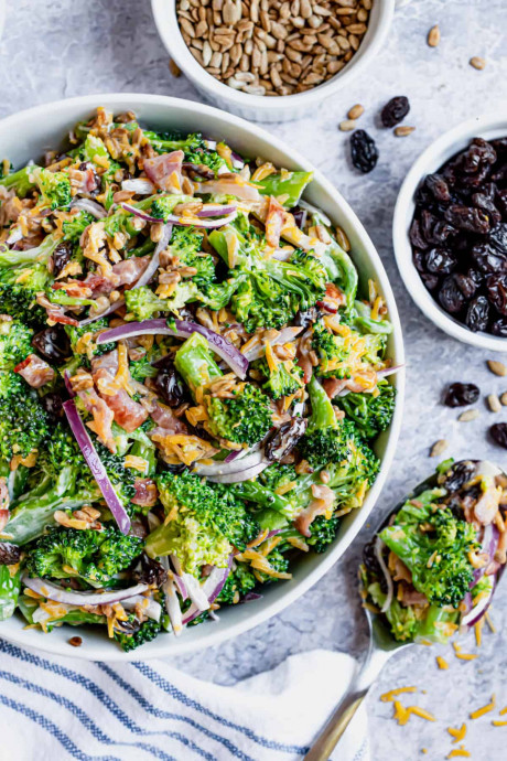 The Best Broccoli Salad Recipe