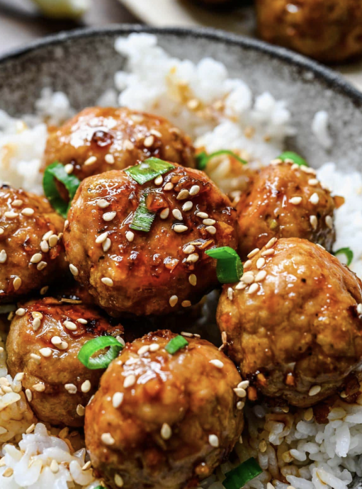 Teriyaki Turkey Meatballs