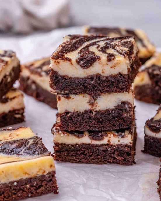 Cheesecake Brownies