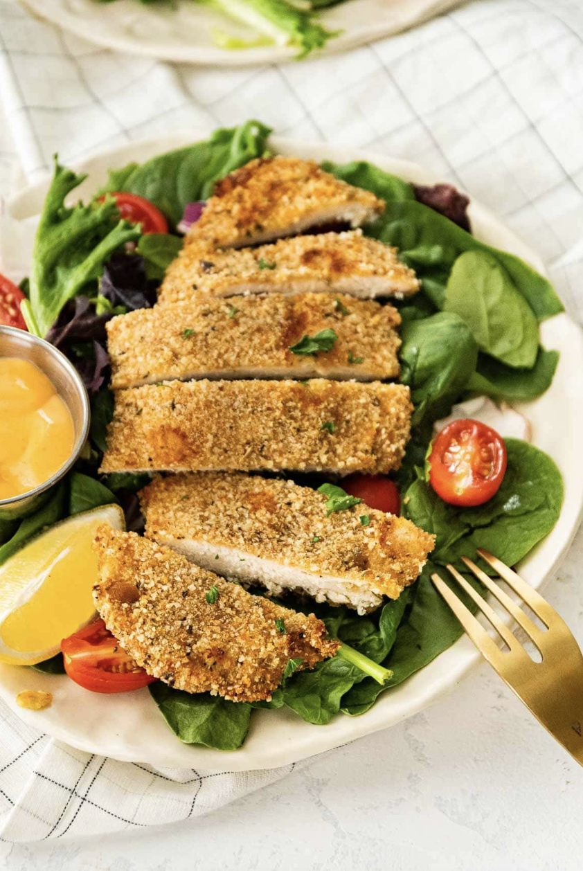 Baked Breaded Chicken — Recipes