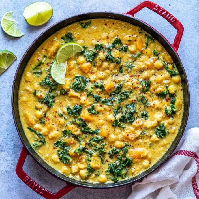 Chickpea Butternut Squash Curry