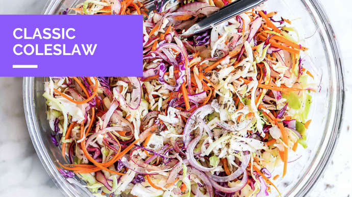 Classic Coleslaw Salad + Creative Variations