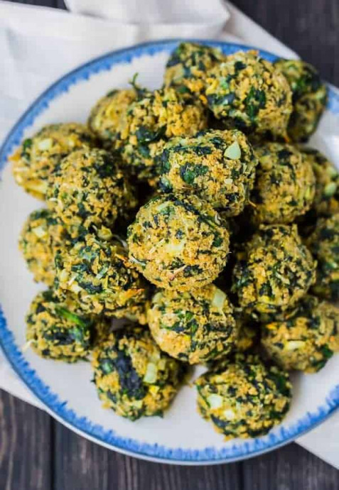 Spinach Balls Appetizer Recipe – Whole Wheat!