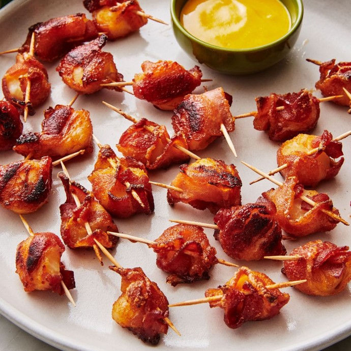 Bacon-Wrapped Water Chestnuts