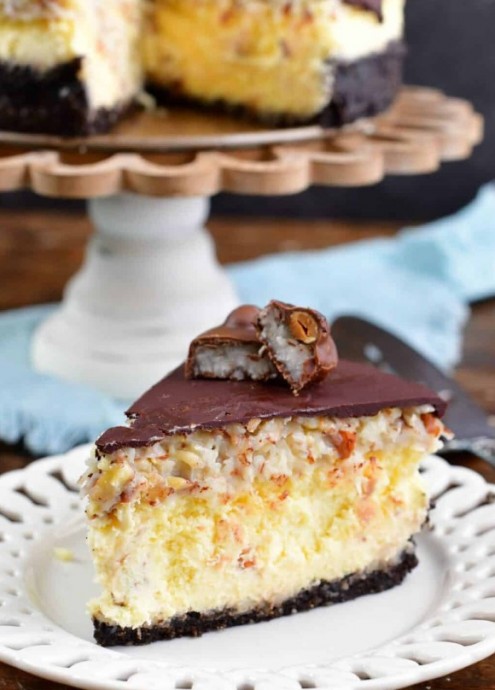 Almond Joy Cheesecake