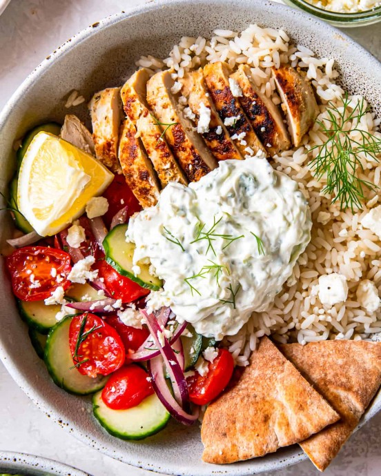 Chicken Tzatziki Bowl