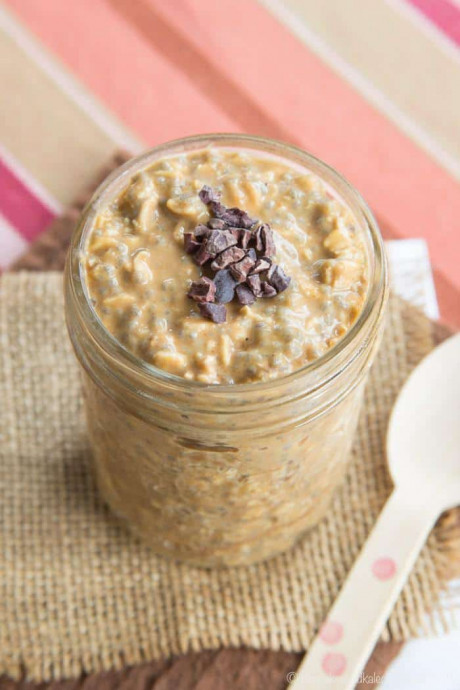 Pumpkin Spice Latte Overnight Oats