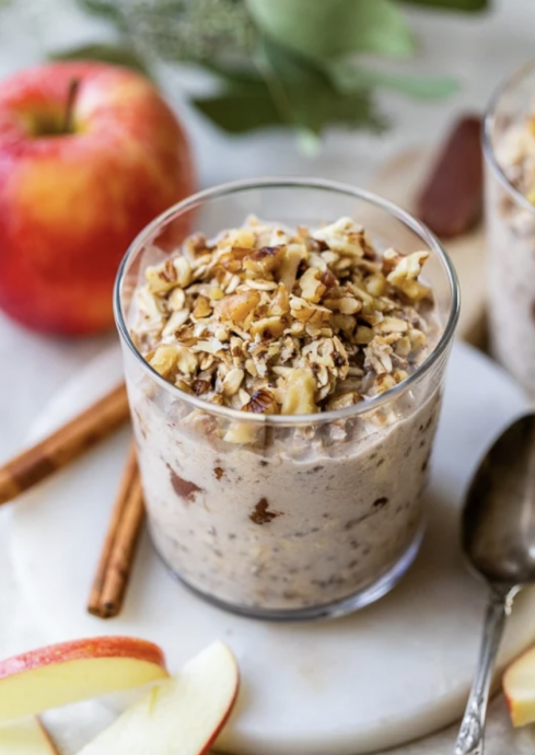 Apple Pie Overnight Oats