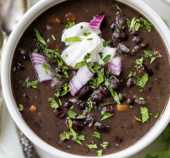 Black Bean Soup (Freezer Friendly)