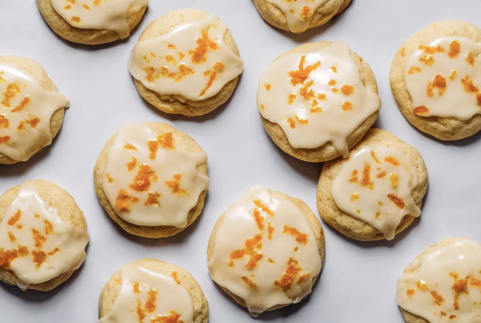 Orange Cookies With Glaze Recipe