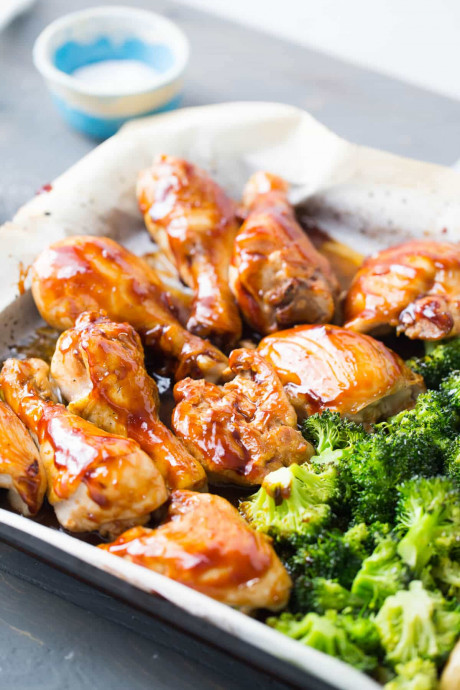 Bourbon Chicken Recipe (Sheet Pan)