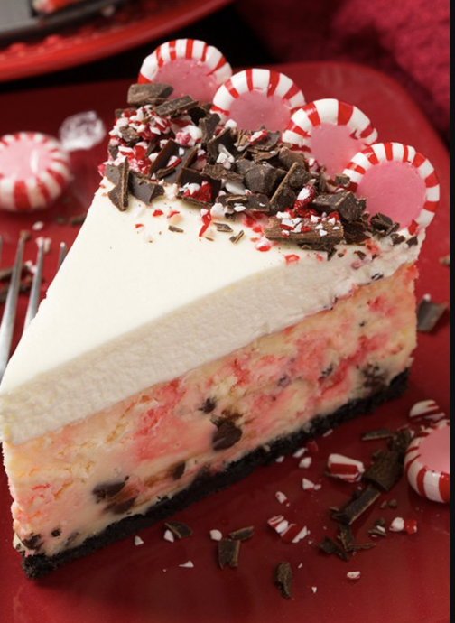 Peppermint Bark Cheesecake