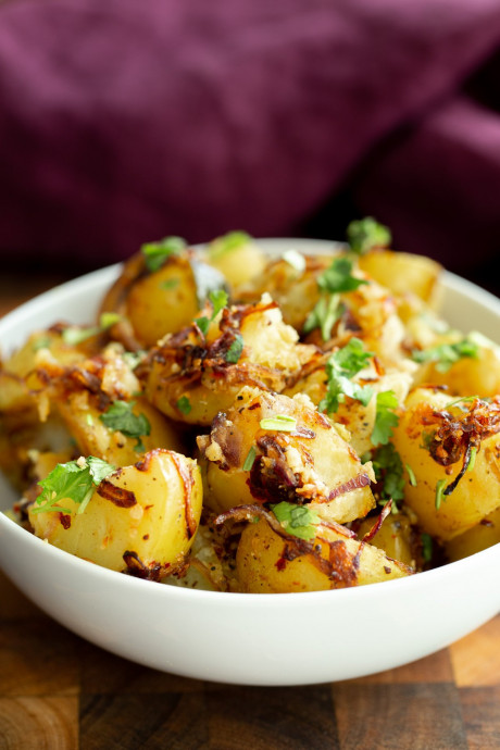 Potato Pepper Stir-fry