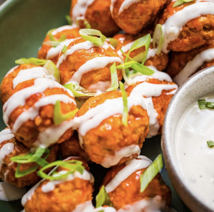 Buffalo Chicken Meatballs