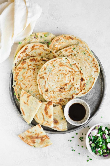 Chinese Scallion Pancakes