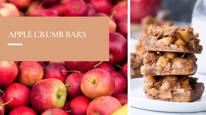 Apple Crumb Bars