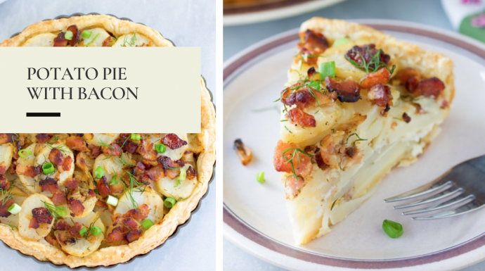 Potato Pie with Bacon