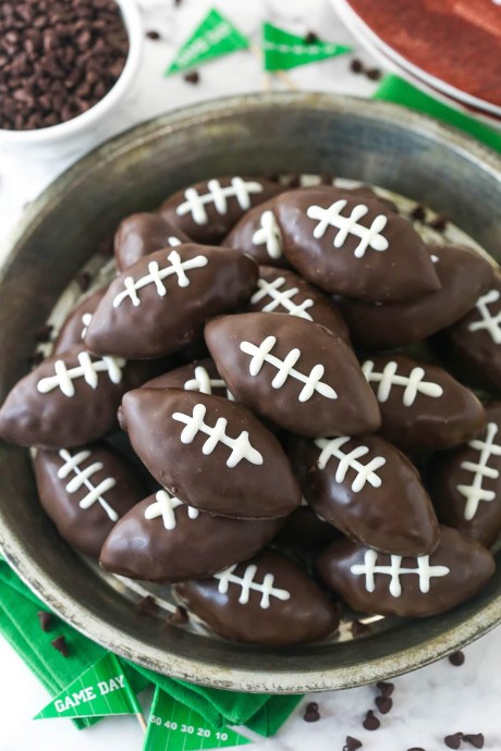 Cookie Dough Footballs