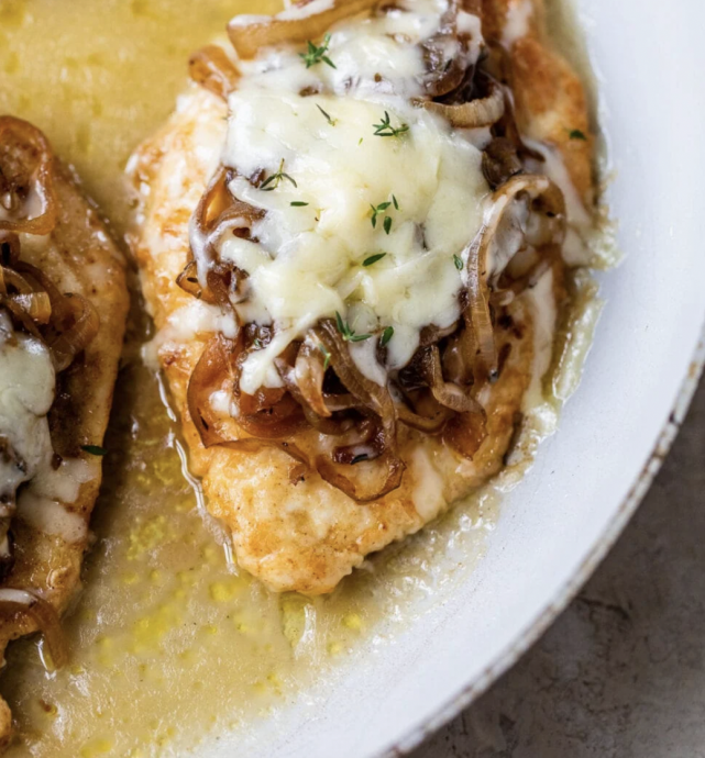 Skillet French Onion Chicken