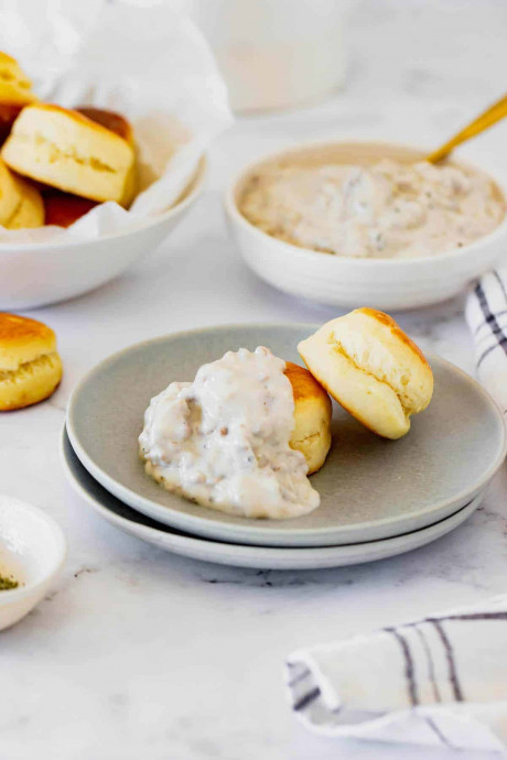 Biscuits and Sausage Gravy