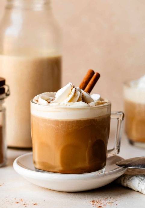 Homemade Pumpkin Coffee Creamer