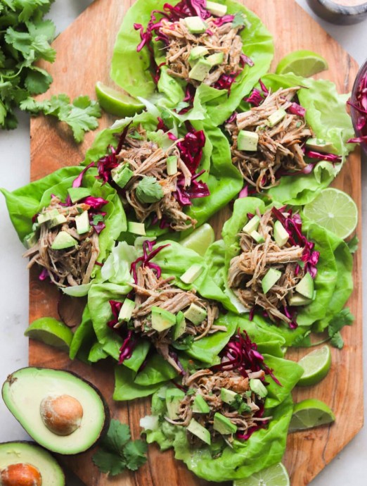 Pork Lettuce Wraps Pork Lettuce Wraps