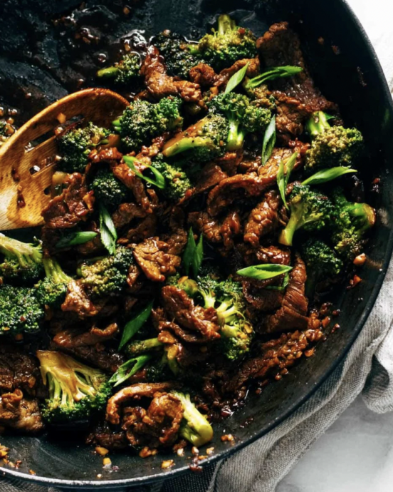 Sesame Beef and Broccoli