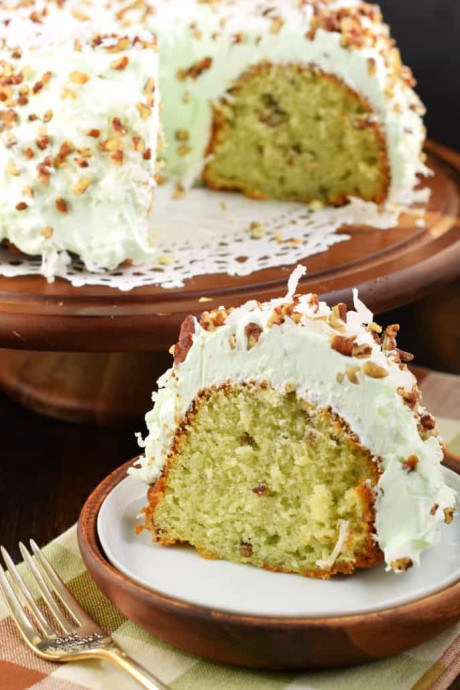 Watergate Pistachio Cake