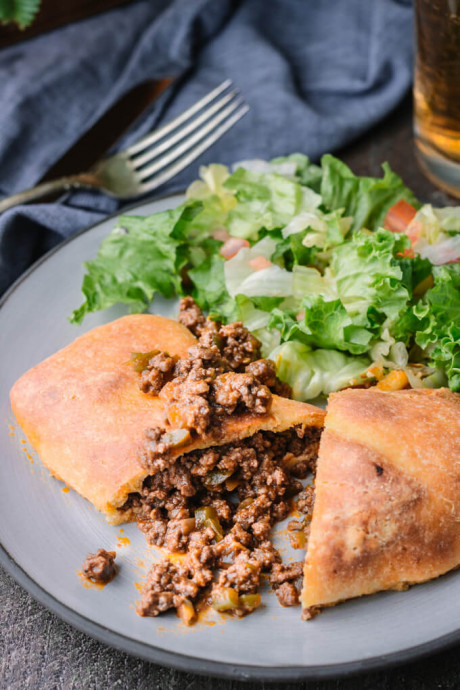 Homemade Sloppy Joe Hot Pockets (keto hot pockets)