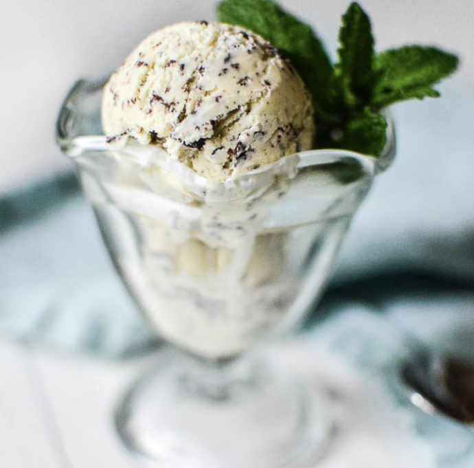 Fresh Mint Chip Ice Cream