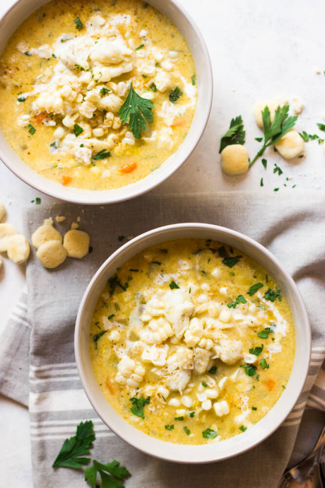 Crab and Corn Chowder