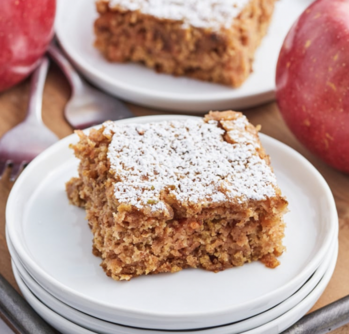 Whole Grain Apple Cake