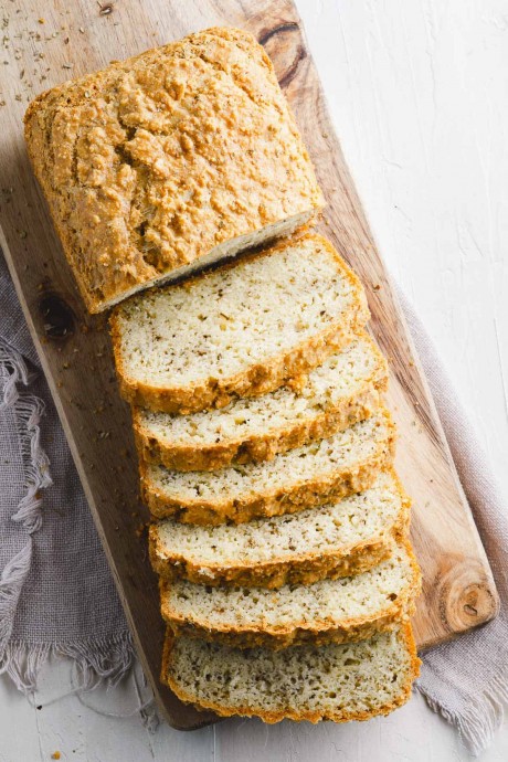 Parmesan Herb Keto Bread Recipe