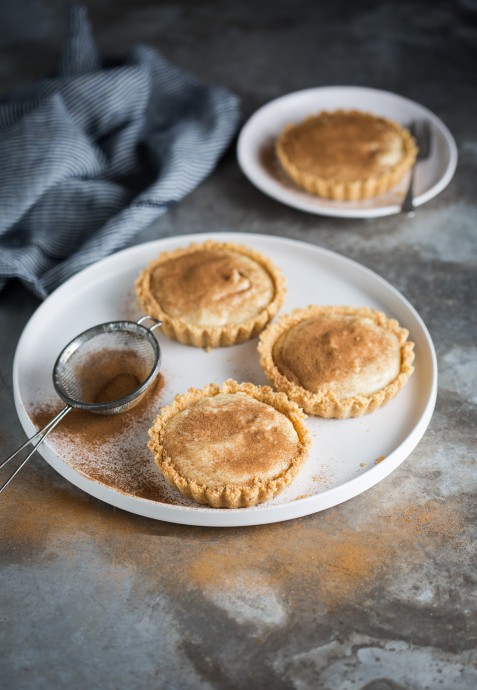 The Best Classic South African Unbaked Milk Tarts
