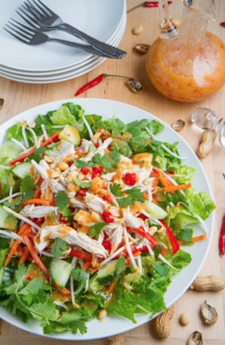 Sweet Chili Chicken Salad