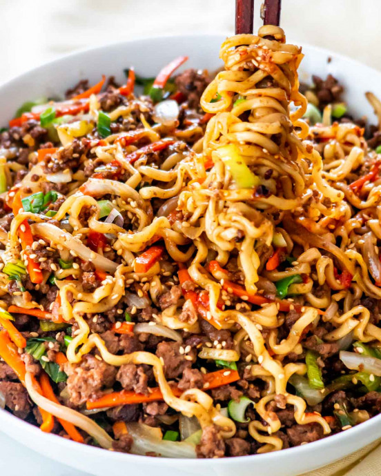 Hoisin Beef Noodles