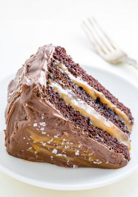 Salted Caramel Chocolate Cake