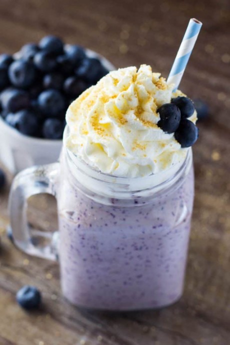 Blueberry Cheesecake Milkshake